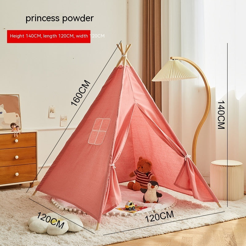 Kids Indoor Play Tent – Princess Castle Playhouse for Children