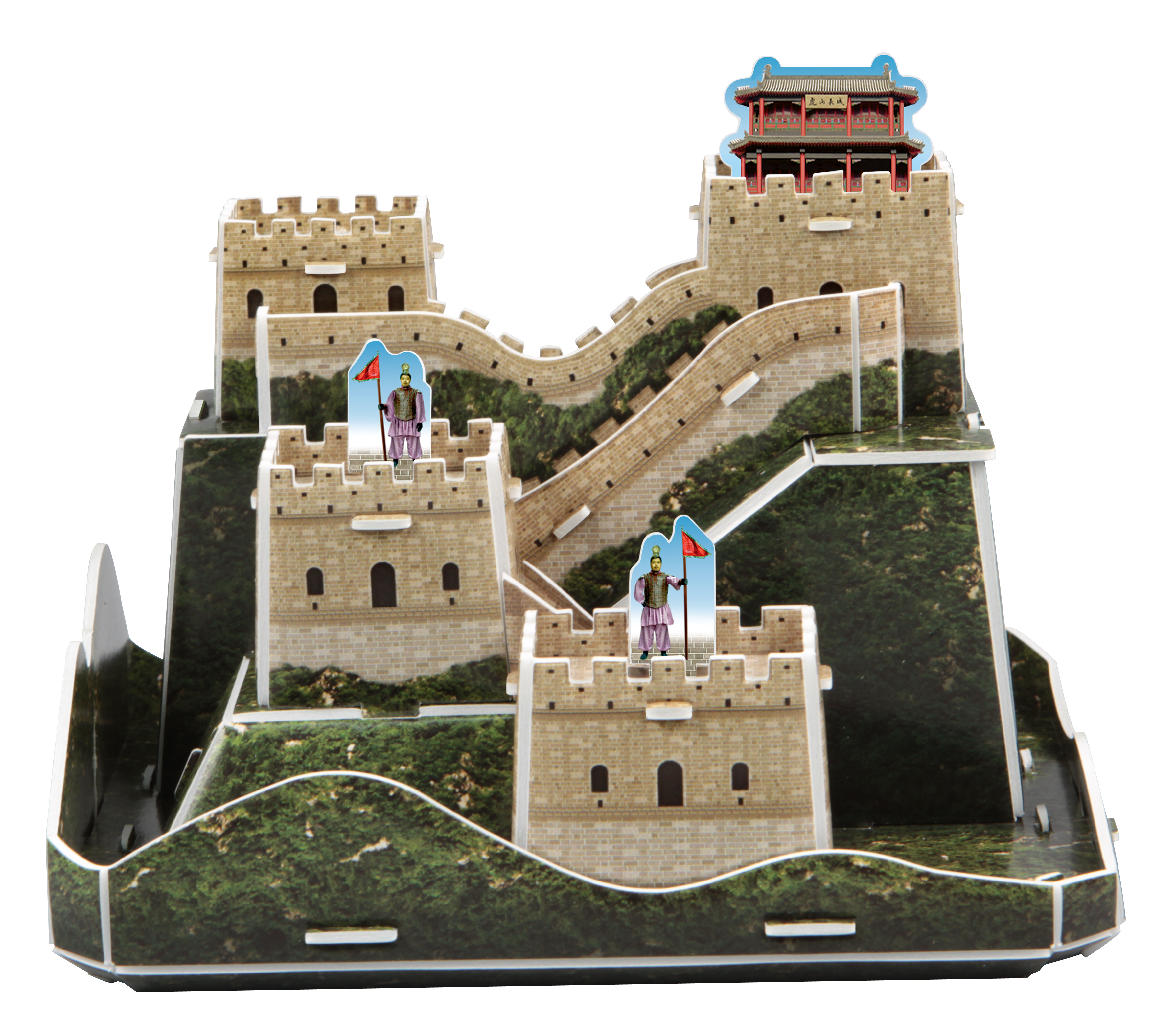 The Great Wall of China 3D Puzzle Set – World History Junior