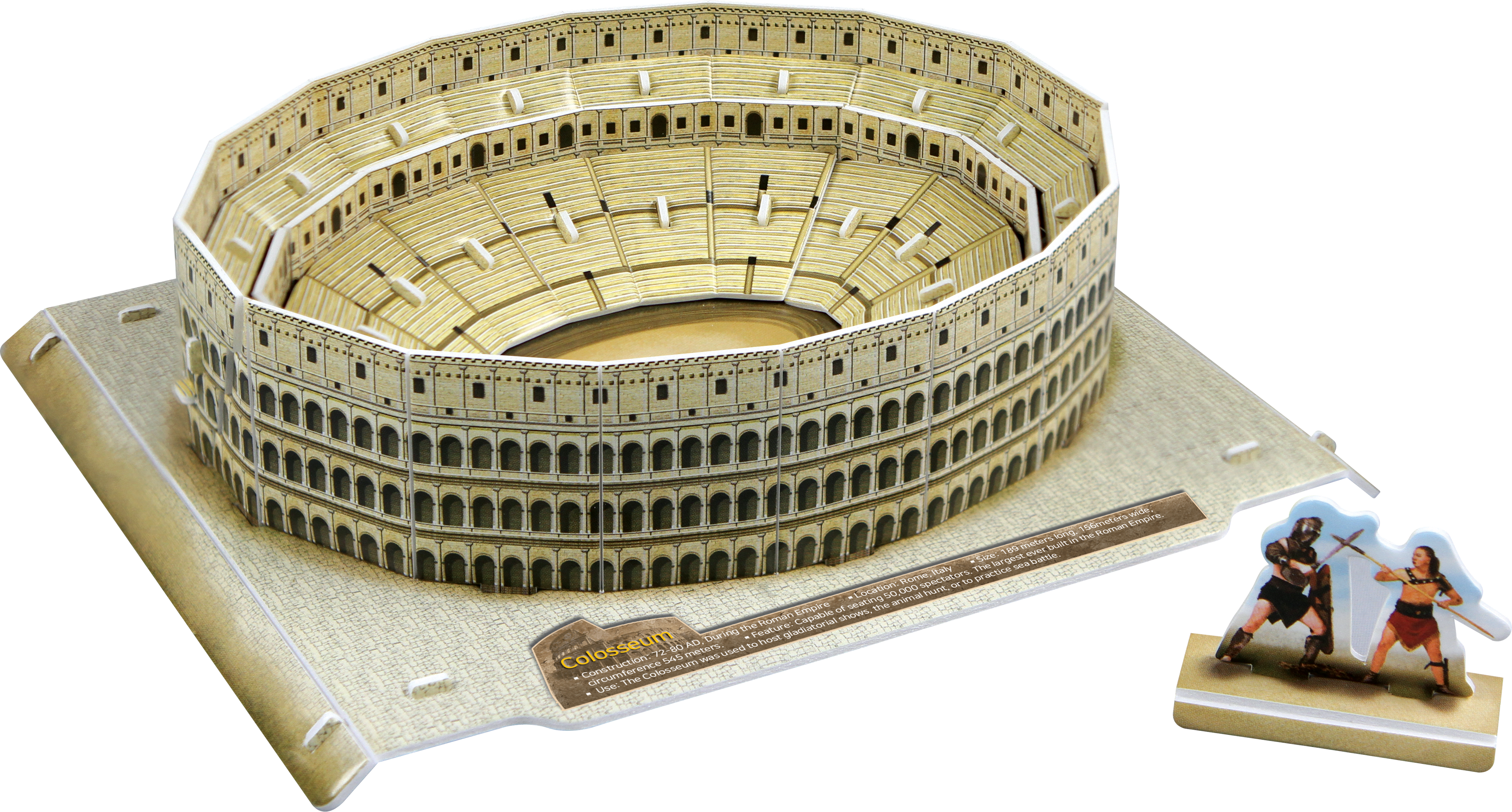 Colosseum 3D Puzzle Set – World History Junior Educational Model