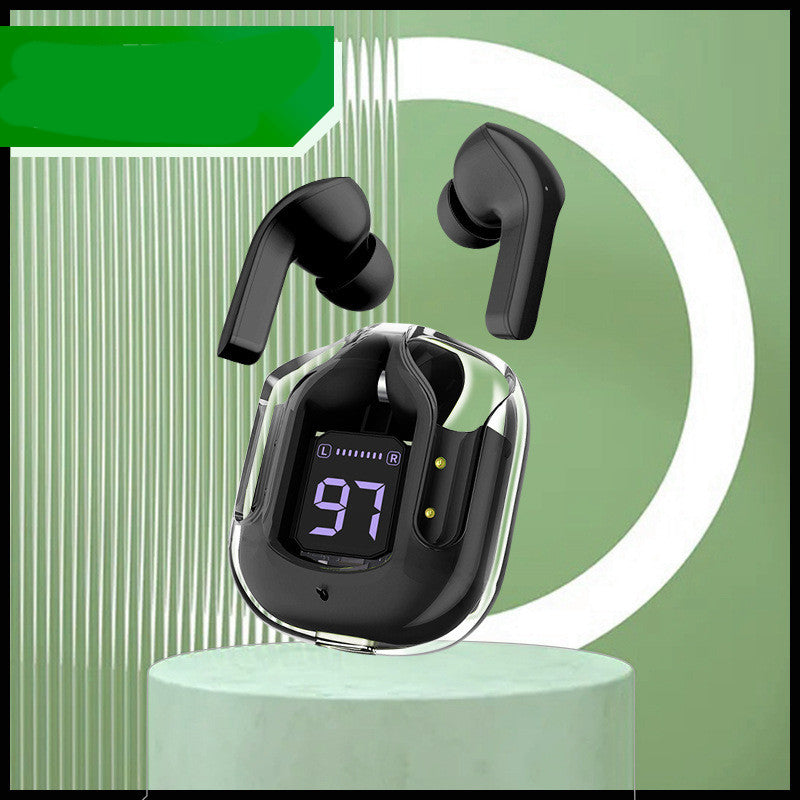Transparent Bluetooth Earbuds – ENC Noise Cancelling Wireless Earphones