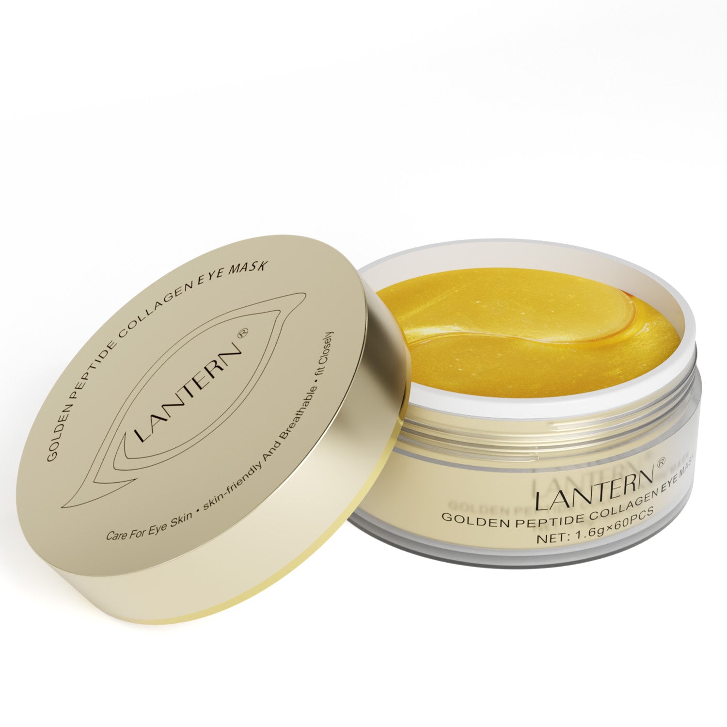 Collagen Golden Eye Patches – Hydrating Under Eye Mask (36 Pairs)