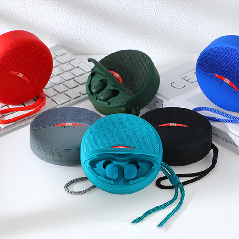 Portable Bluetooth Speaker – Mini Wireless Outdoor Music Speaker with FM Radio