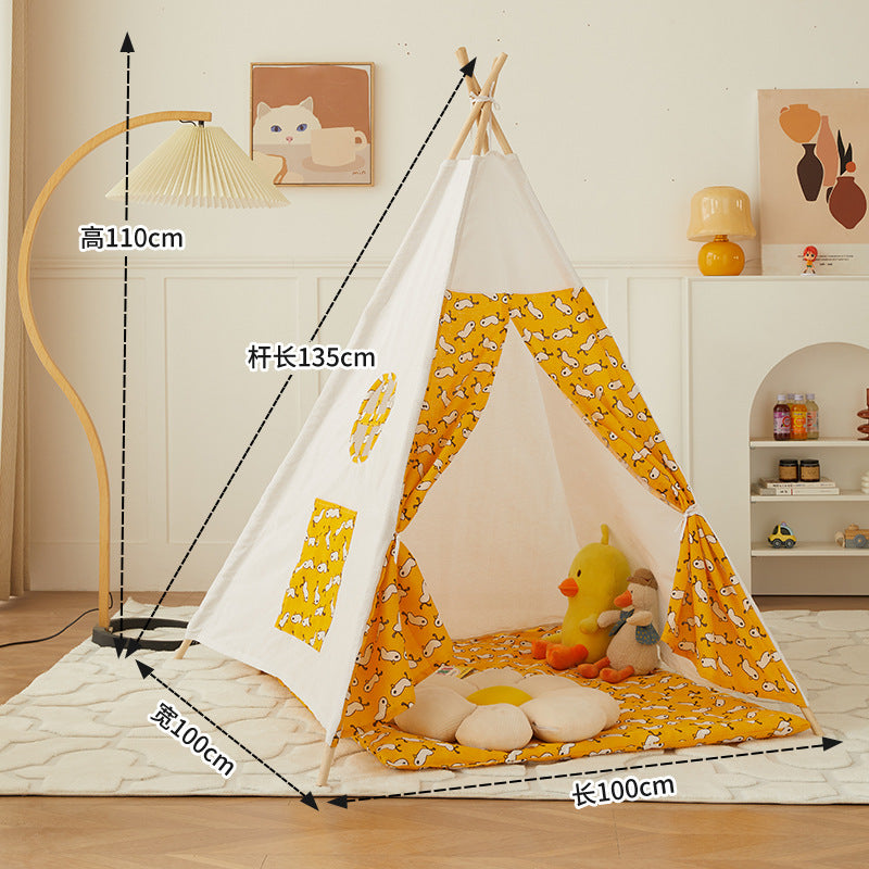 Kids Indoor Play Tent – Princess Castle Playhouse for Children