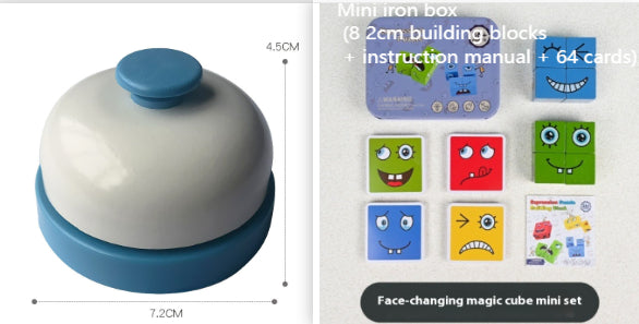 Face Change Puzzle Game for Kids – Educational Expression Matching Brain Toy