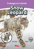 Snow Leopard 3D STEM Puzzle for Kids – Educational Animal Kit with AR