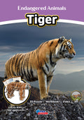 Tiger 3D STEM Puzzle for Kids – Educational Animal Kit with AR