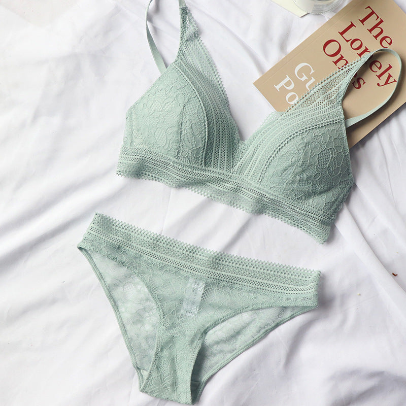 Sexy Lace Bra and Panty Set for Women – Comfortable Lingerie Underwear
