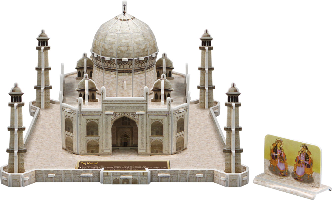 Taj Mahal 3D Puzzle Set – World History Junior Educational Model