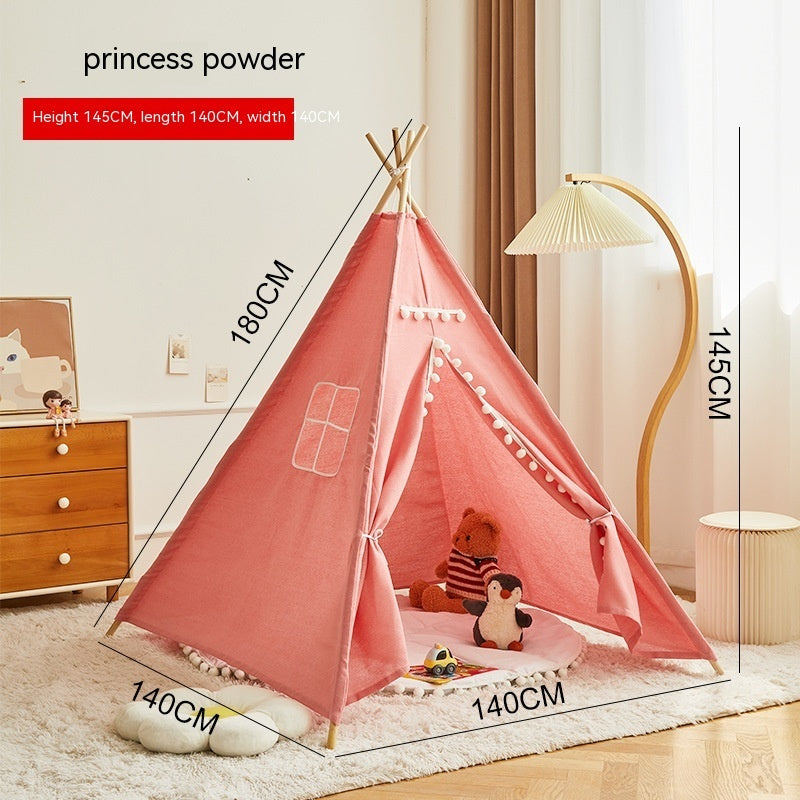 Kids Indoor Play Tent – Princess Castle Playhouse for Children