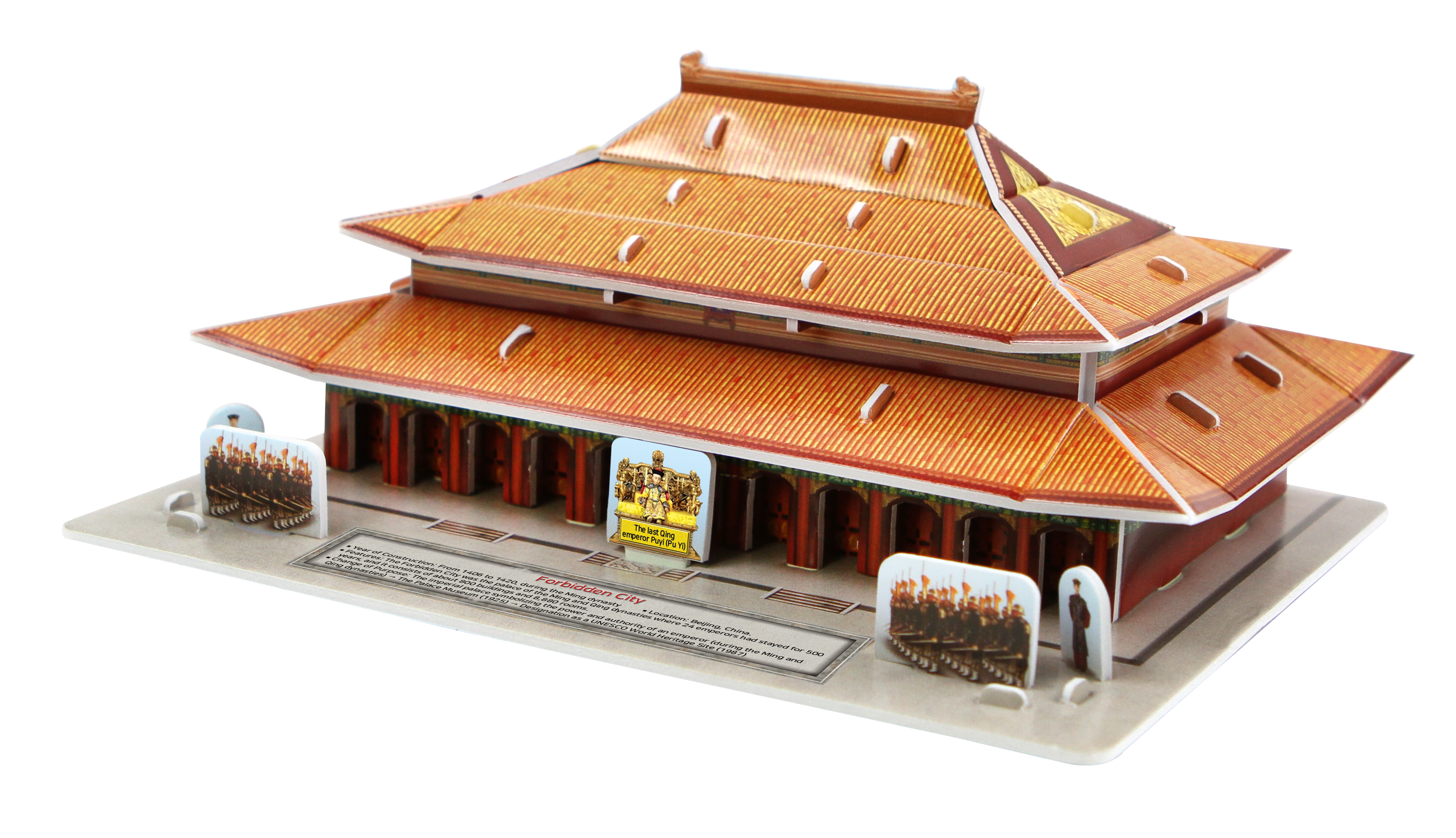 Forbidden City 3D STEM Puzzle for Kids – World History Educational Model