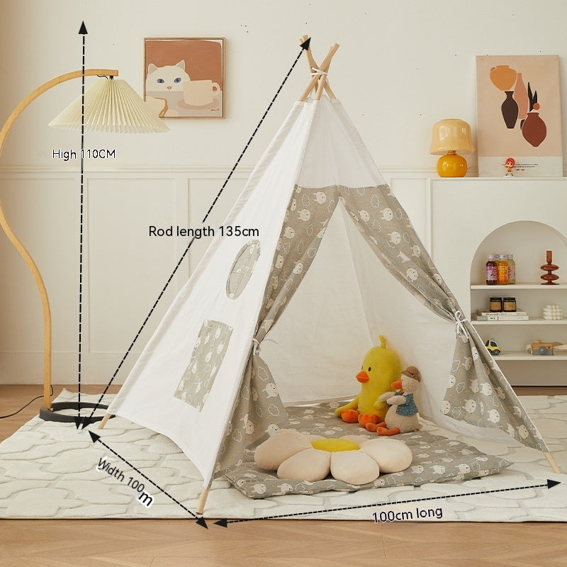 Kids Indoor Play Tent – Princess Castle Playhouse for Children