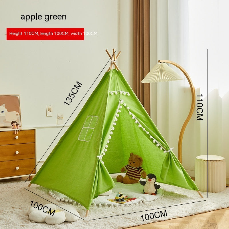 Kids Indoor Play Tent – Princess Castle Playhouse for Children