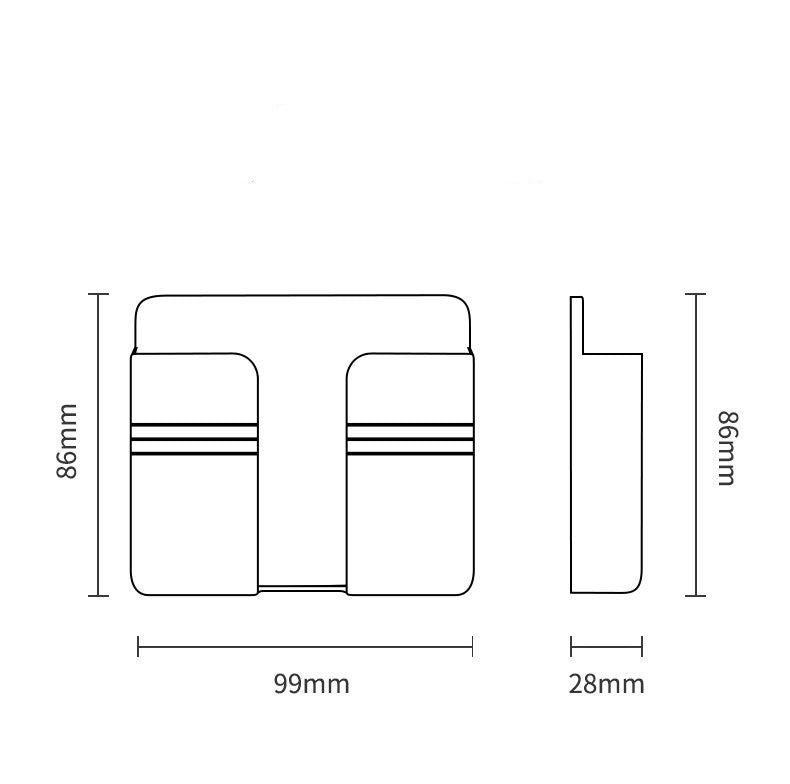 Wall Mount Phone Charging Holder – Mobile Phone Charging Storage Rack