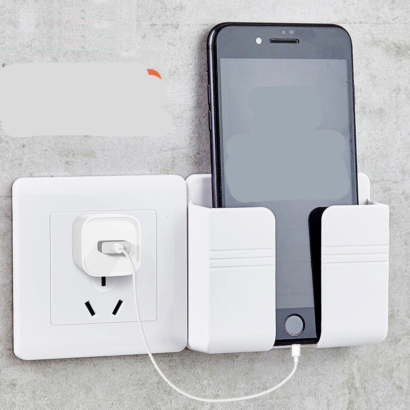 Wall Mount Phone Charging Holder – Mobile Phone Charging Storage Rack