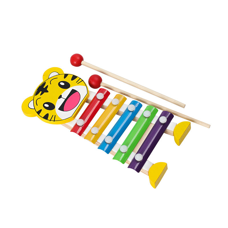 Montessori Wooden Learning Clock – Educational Number Puzzle Toy for Kids