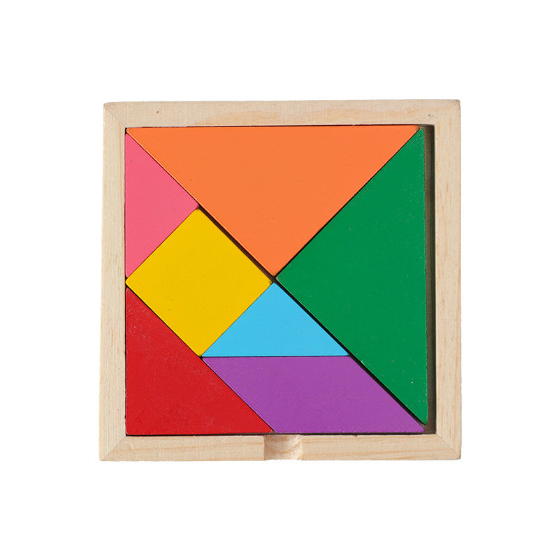 Montessori Wooden Learning Clock – Educational Number Puzzle Toy for Kids