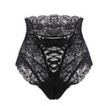 Sexy High Waist Lace Panties for Women – Strappy Lingerie Underwear