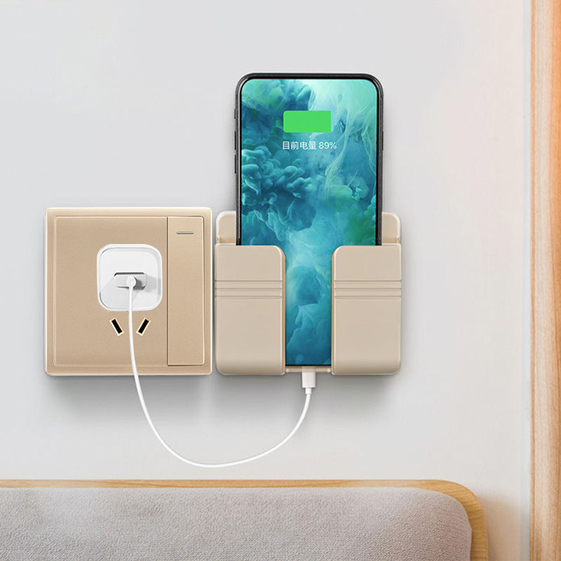 Wall Mount Phone Charging Holder – Mobile Phone Charging Storage Rack