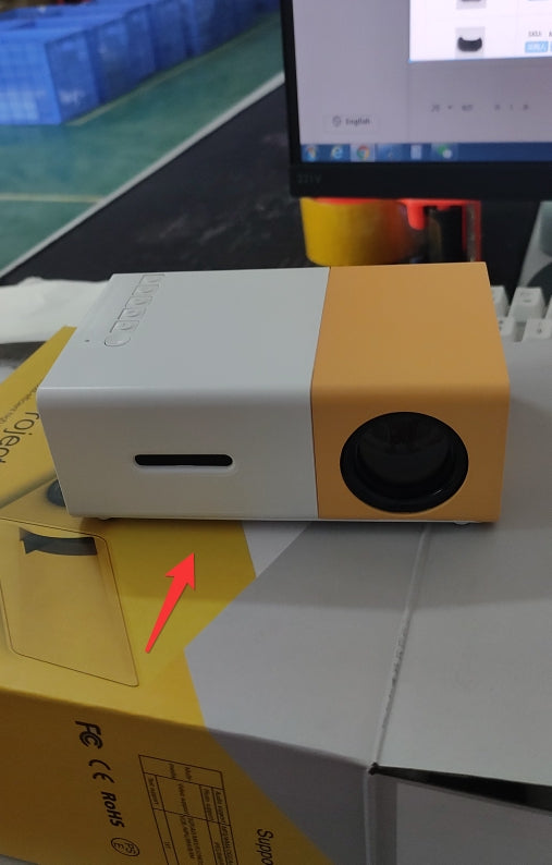 Portable Mini Projector – HD LED Home Theater Movie Projector with HDMI