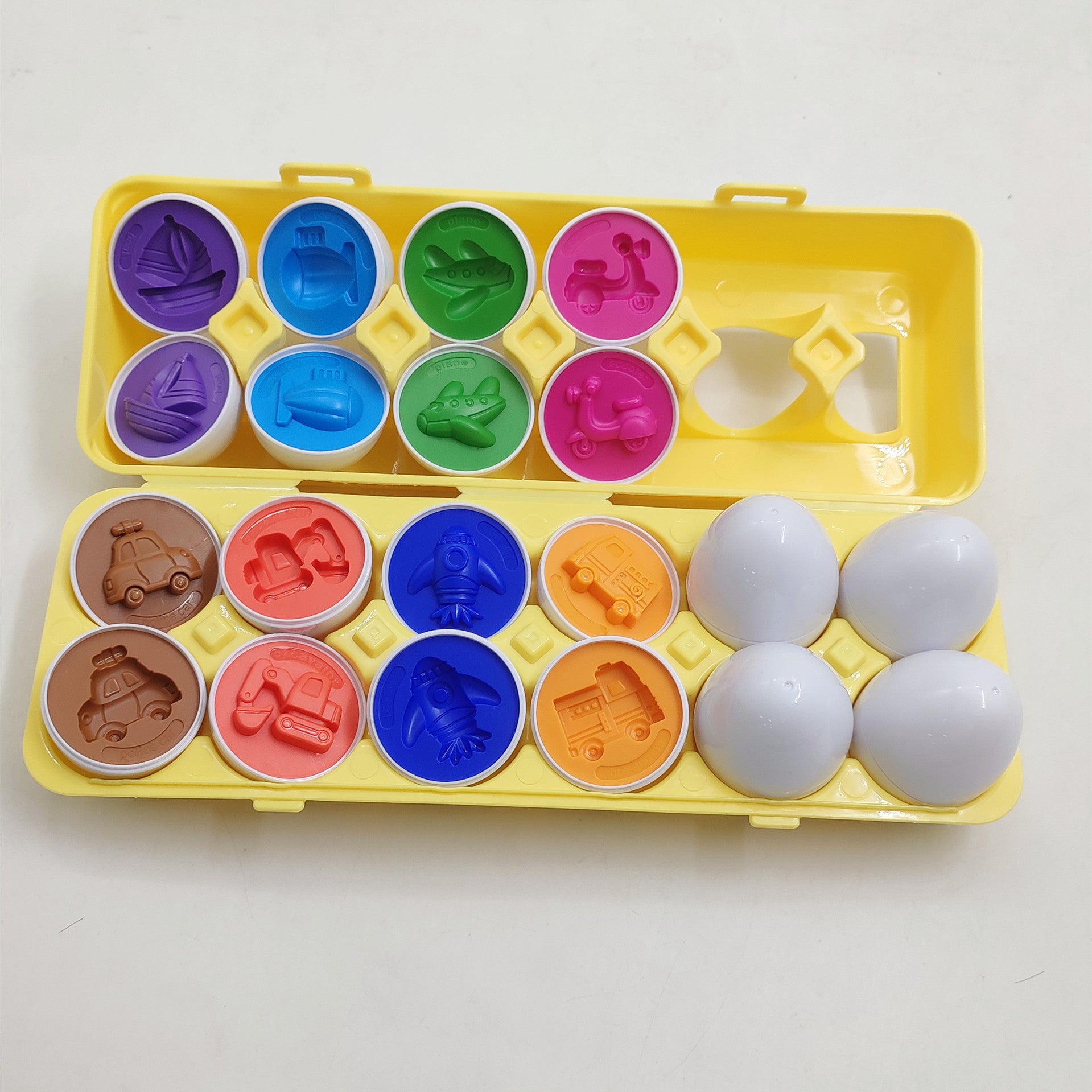 Montessori Egg Matching Toy for Kids – Educational Shape Sorting Learning Game