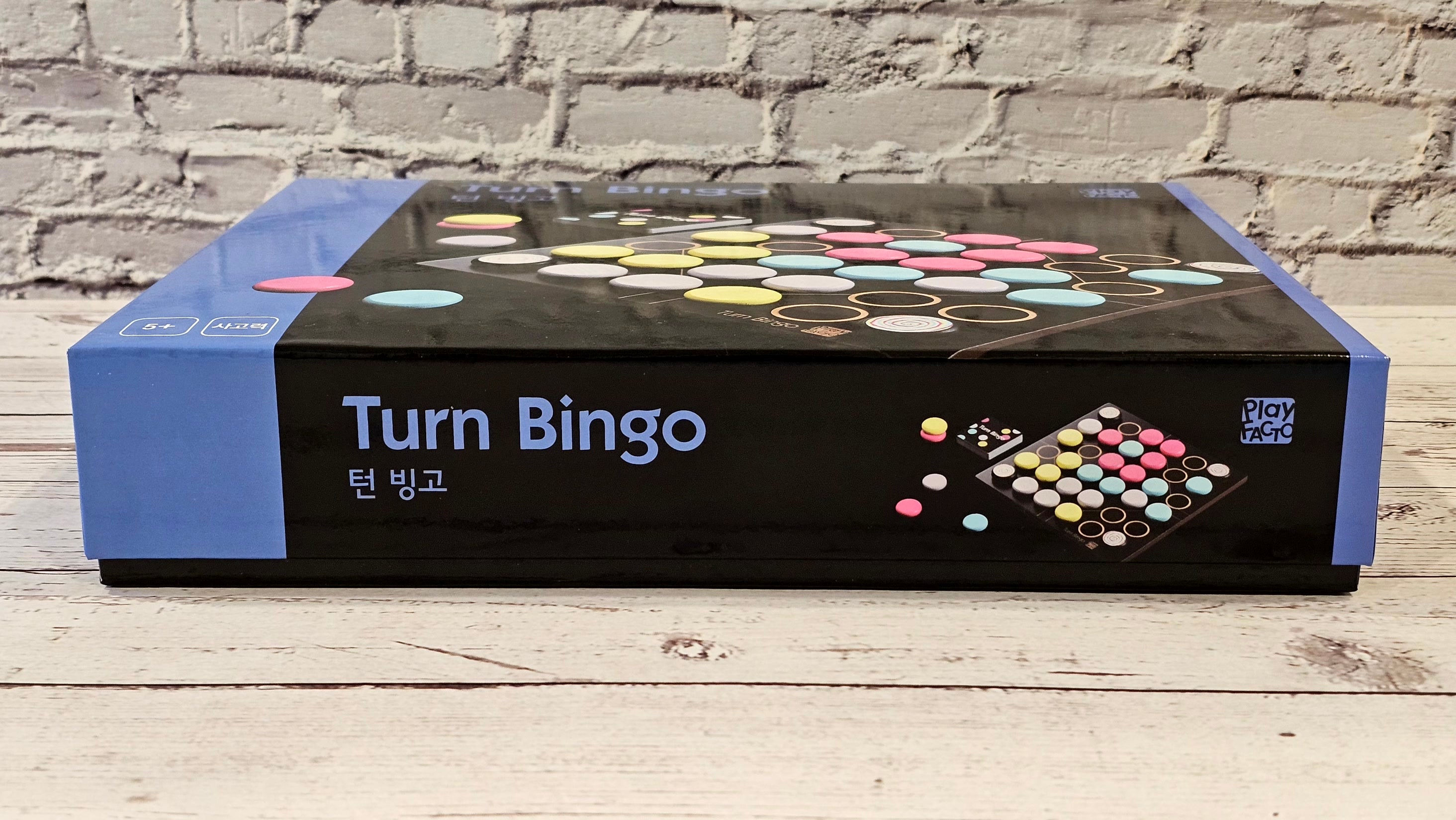 Turn Bingo Educational Board Game for Kids Ages 4+