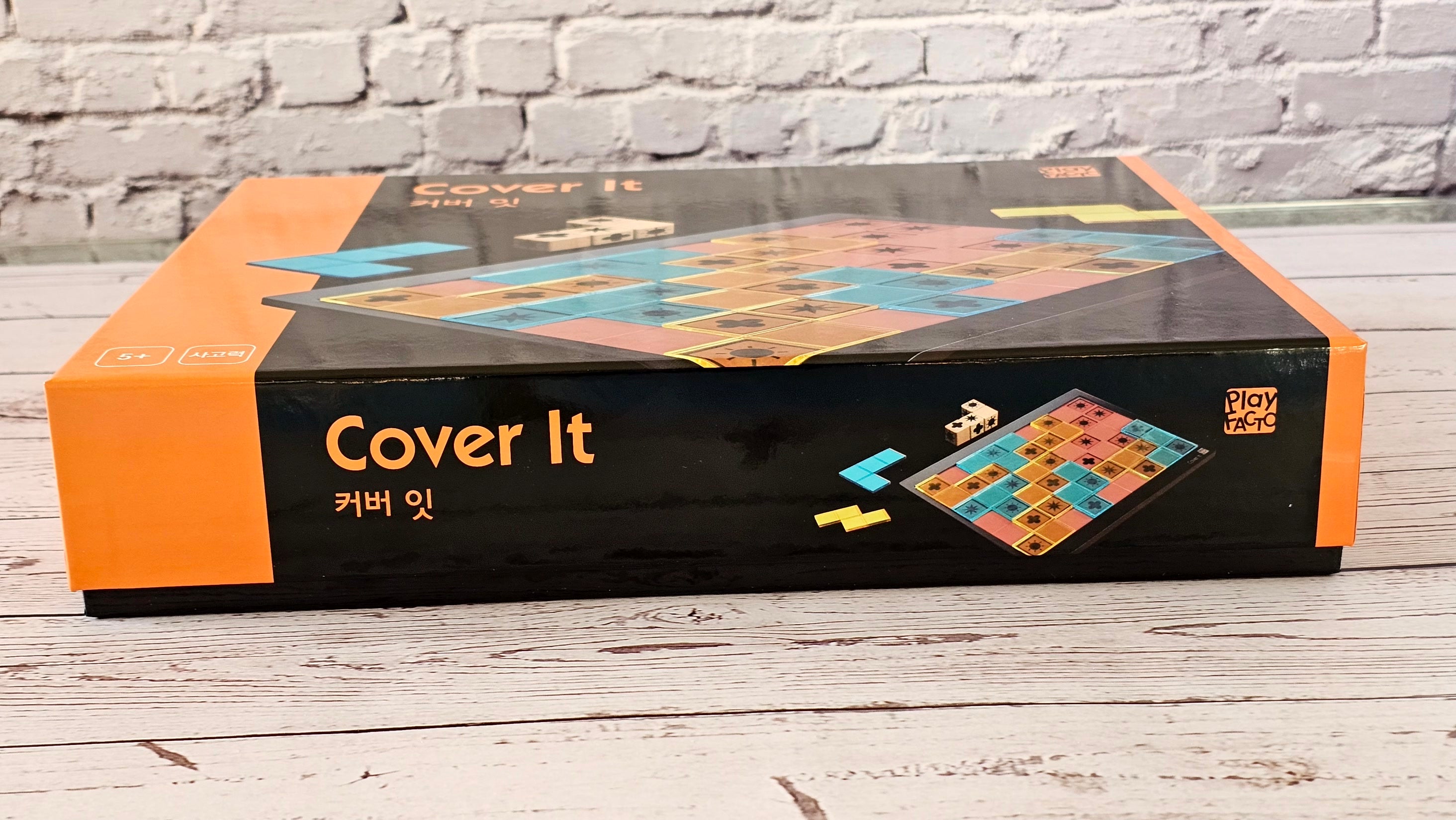 Cover It Strategy Puzzle Game for Kids & Adults Ages 5+ | PlayFACTO