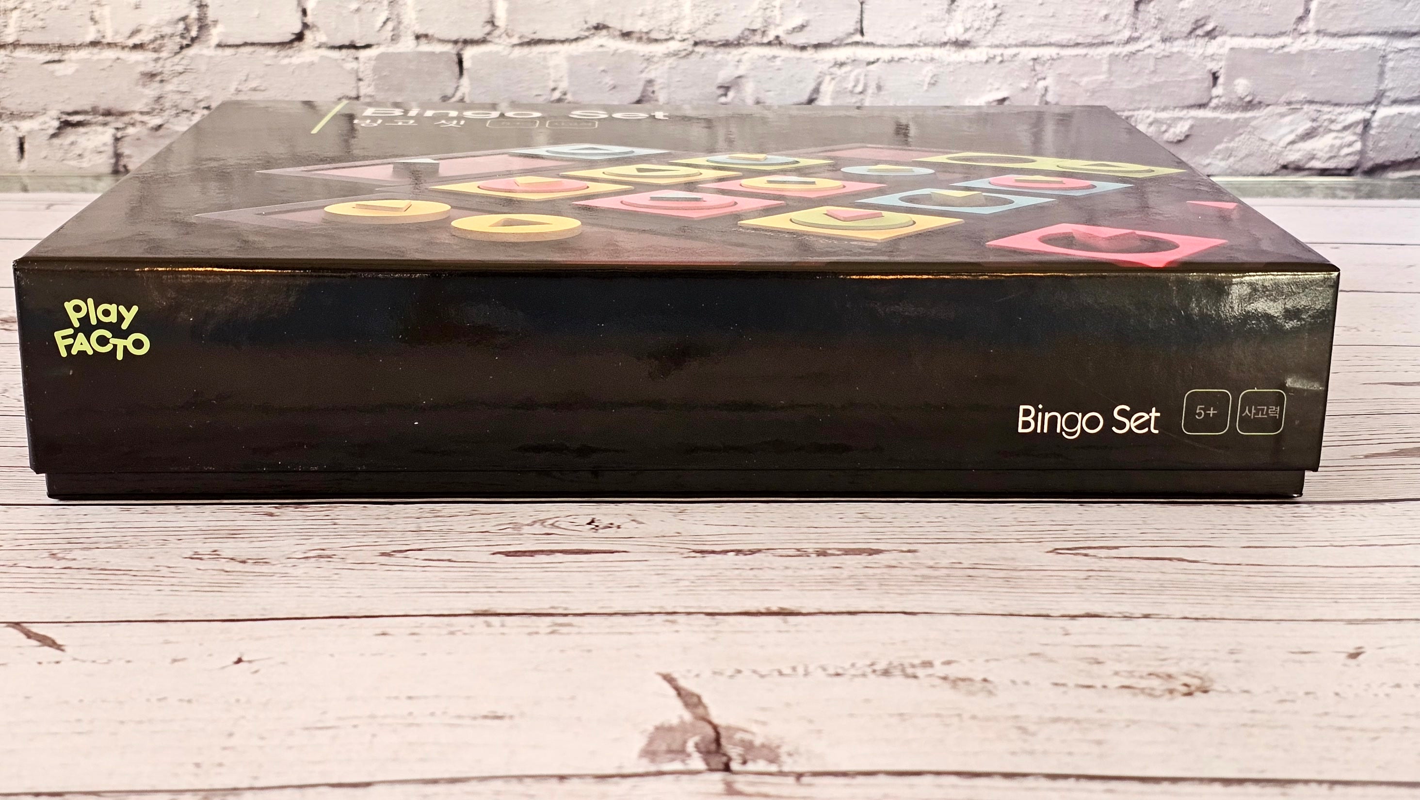 Bingo Set Shape Matching Game for Kids & Families Ages 5+ | PlayFACTO