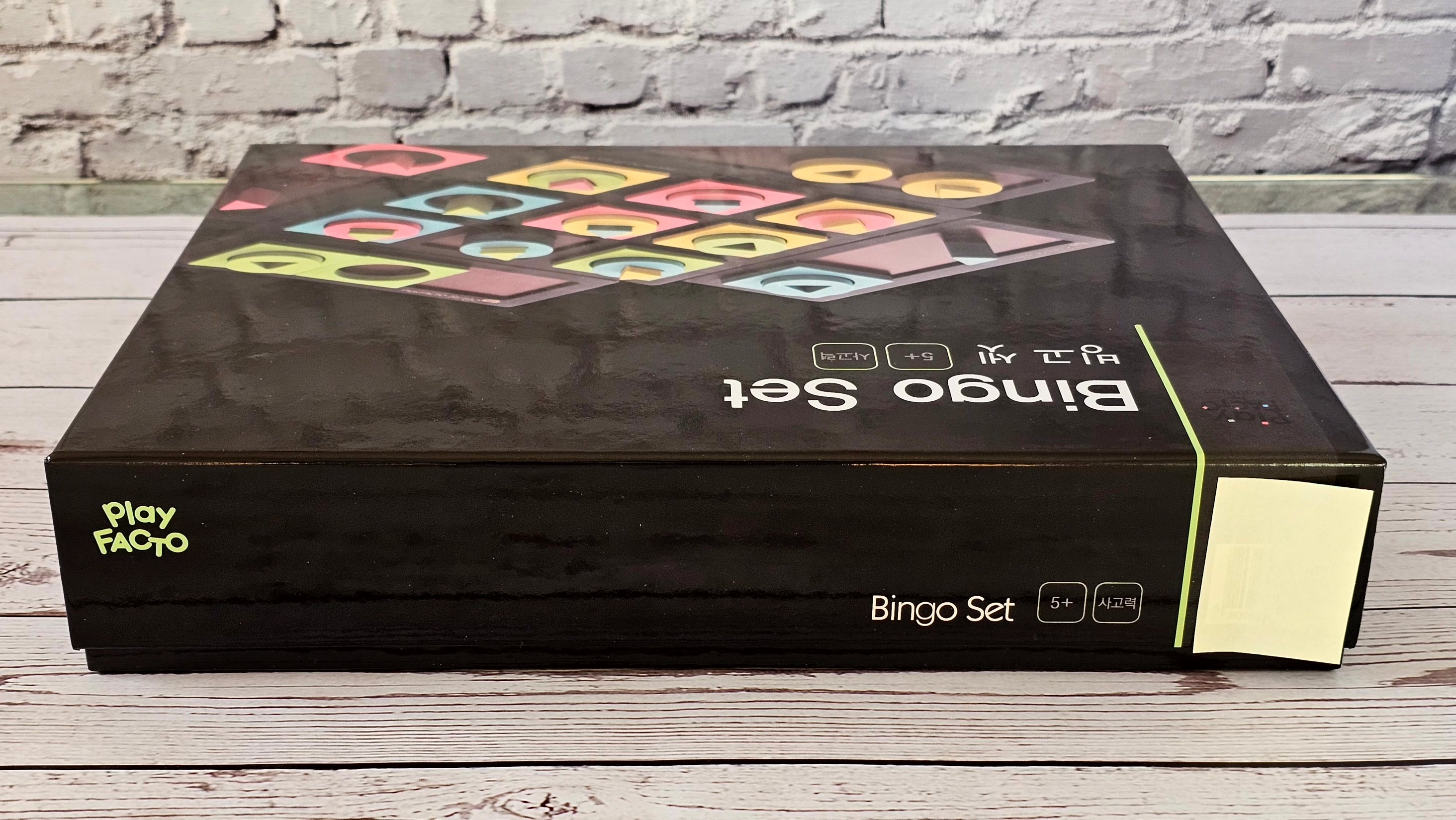 Bingo Set Shape Matching Game for Kids & Families Ages 5+ | PlayFACTO