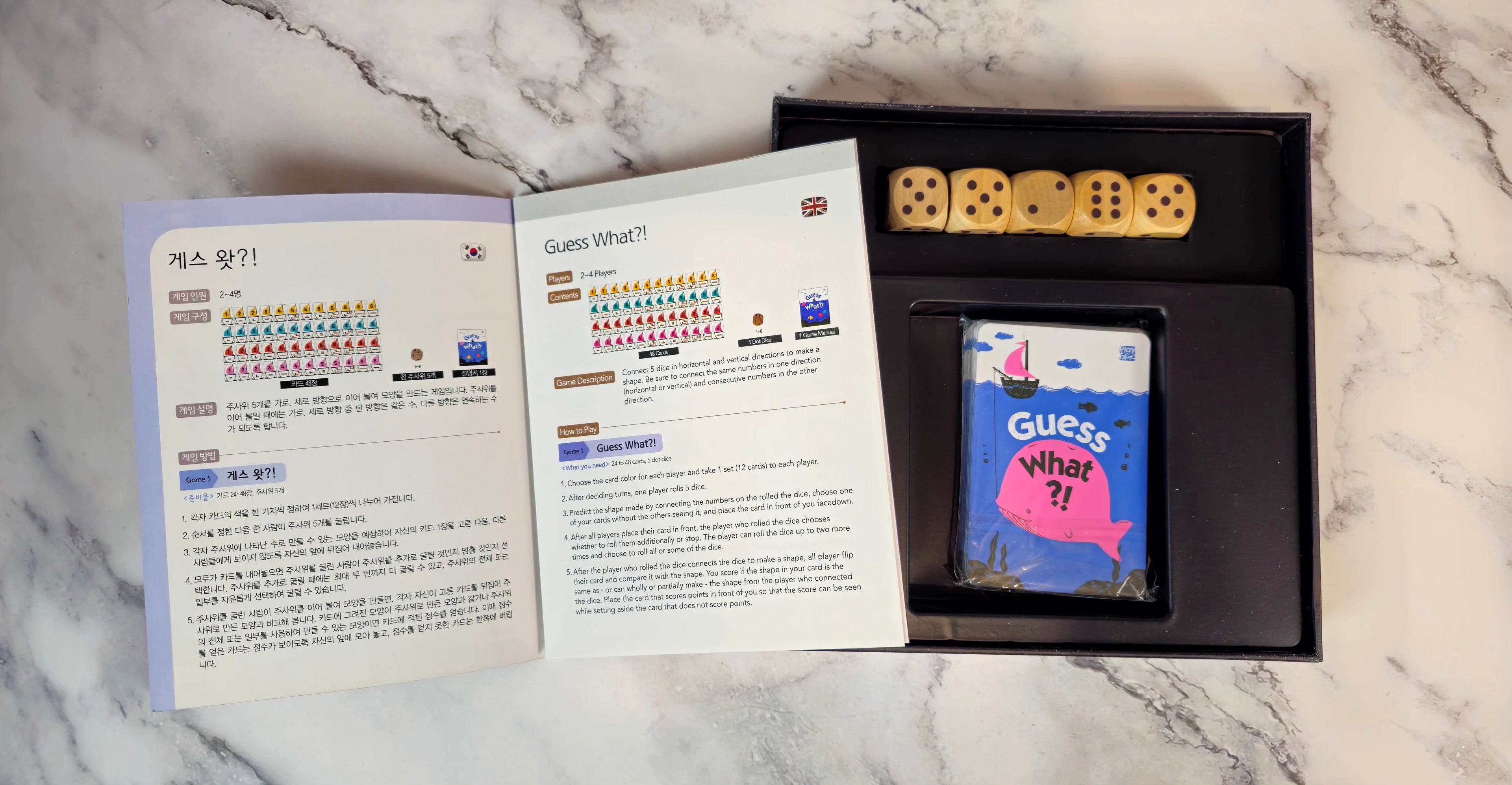 Guess What?! Logic Dice Game for Kids & Adults Ages 5+ | PlayFACTO