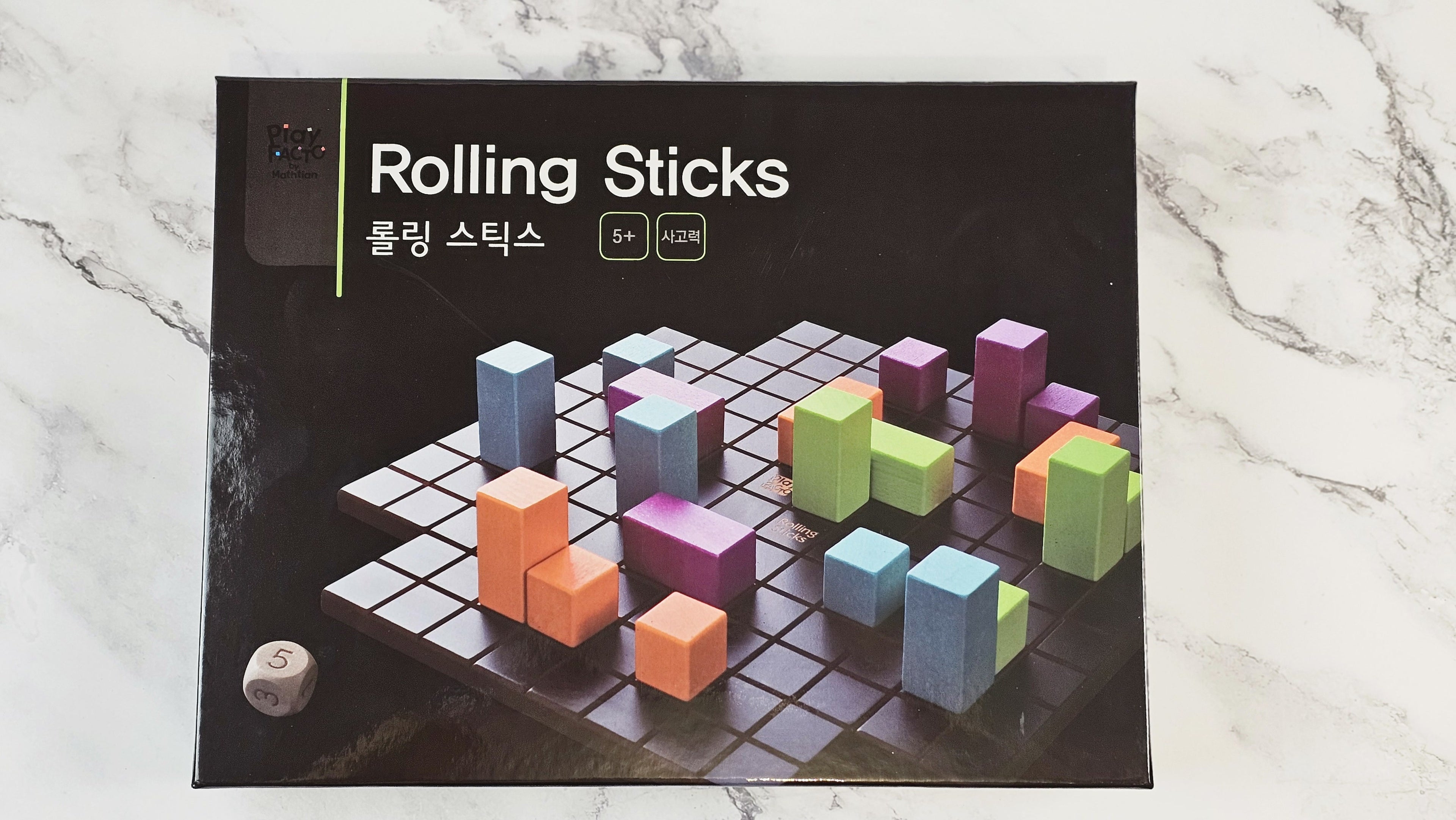 Rolling Sticks Spatial Strategy Game for Kids & Adults Ages 5+ | PlayFACTO