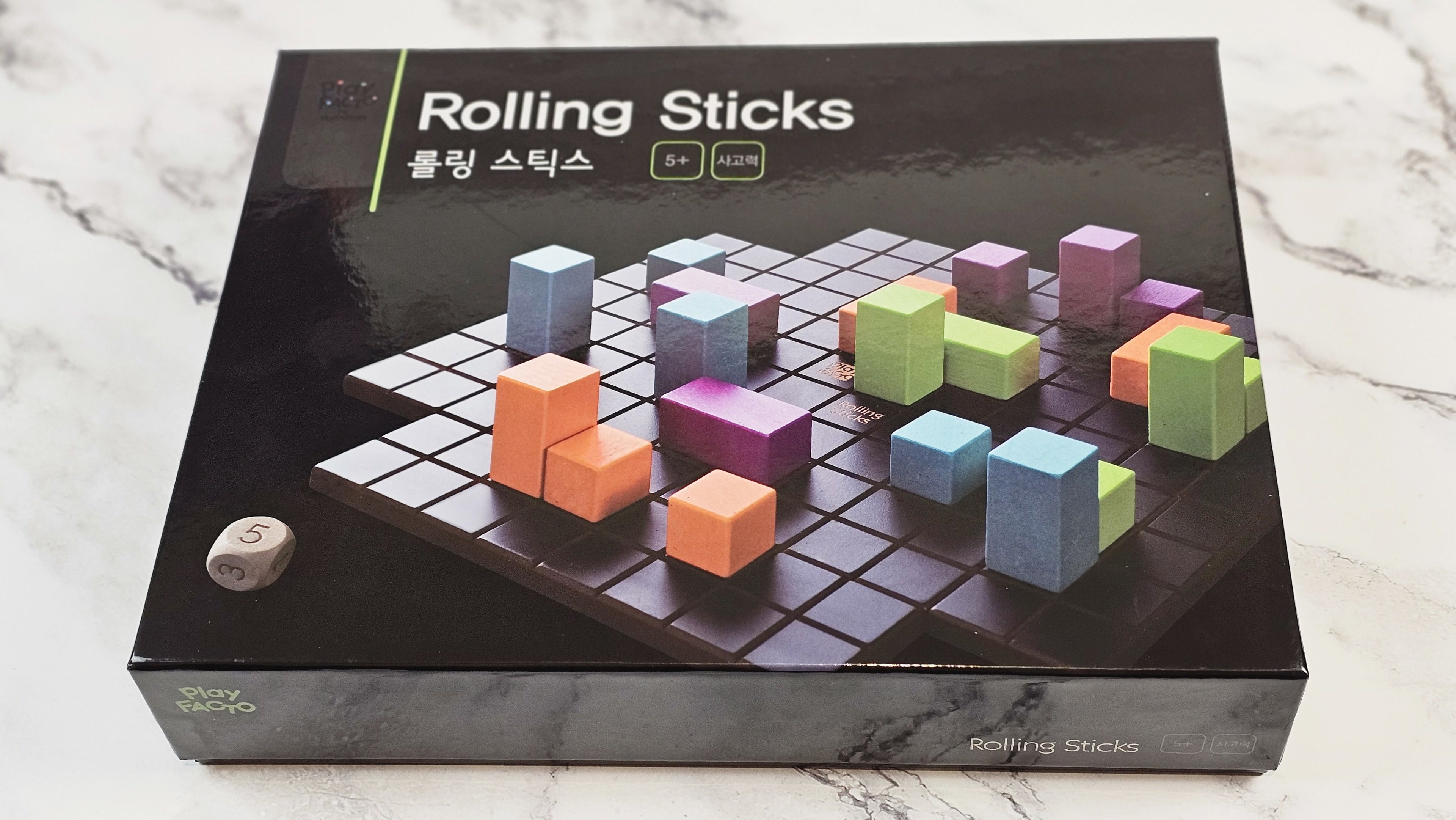 Rolling Sticks Spatial Strategy Game for Kids & Adults Ages 5+ | PlayFACTO
