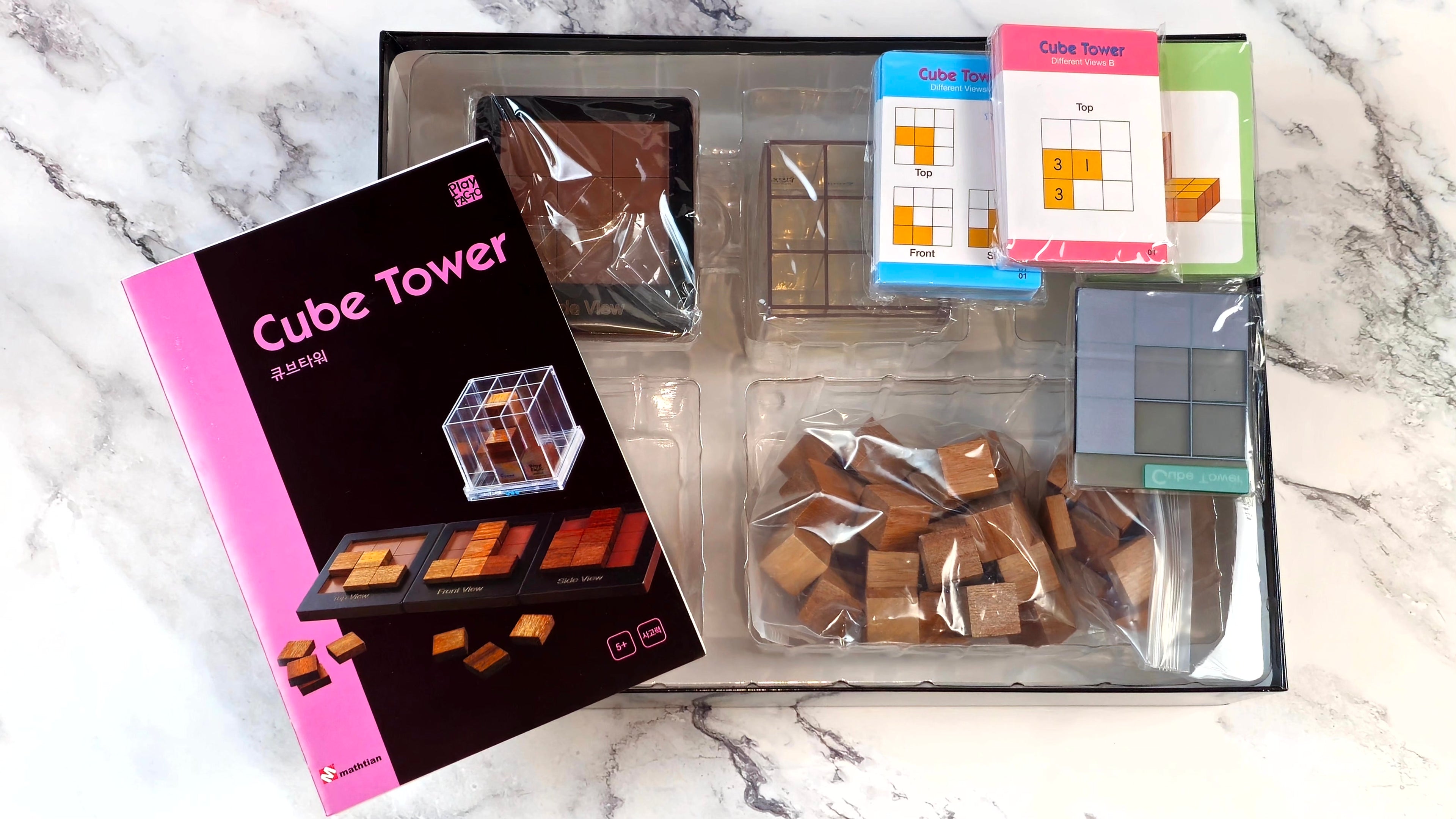 Cube Tower 3D Spatial Reasoning Game for Kids & Adults Ages 5+ | PlayFACTO