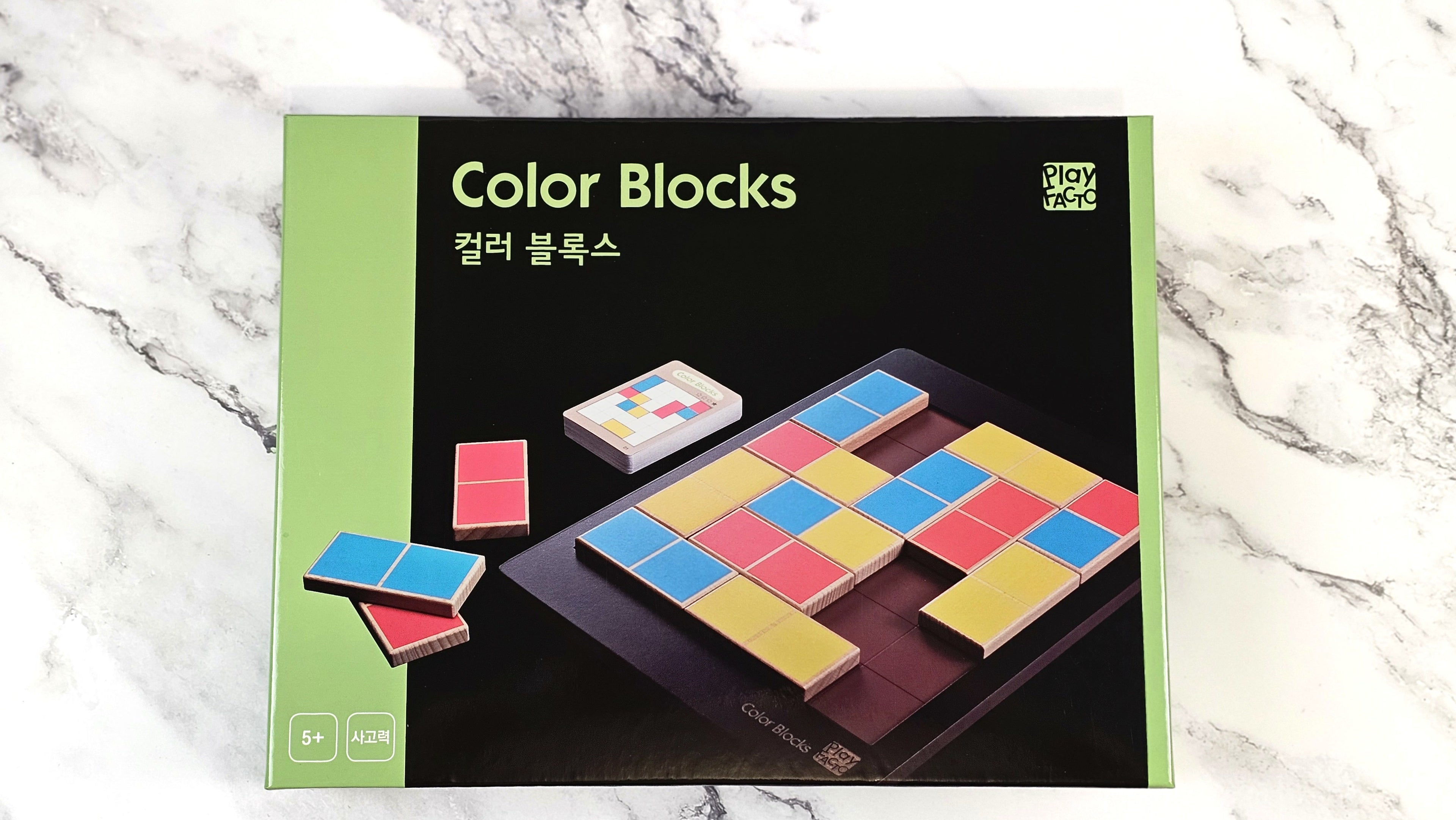 Color Blocks Pattern Matching Puzzle Game for Kids & Adults Ages 5+ | PlayFACTO