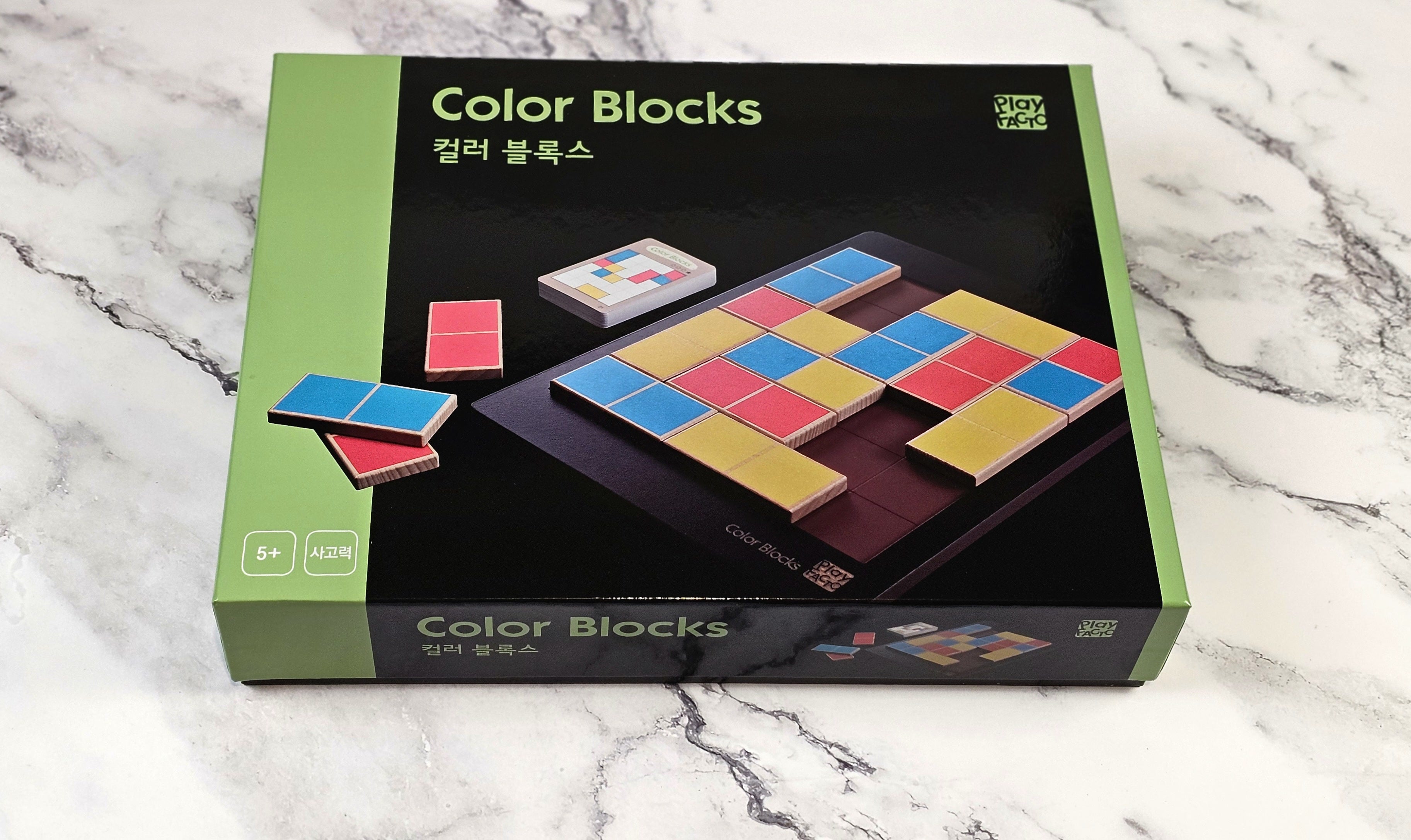 Color Blocks Pattern Matching Puzzle Game for Kids & Adults Ages 5+ | PlayFACTO