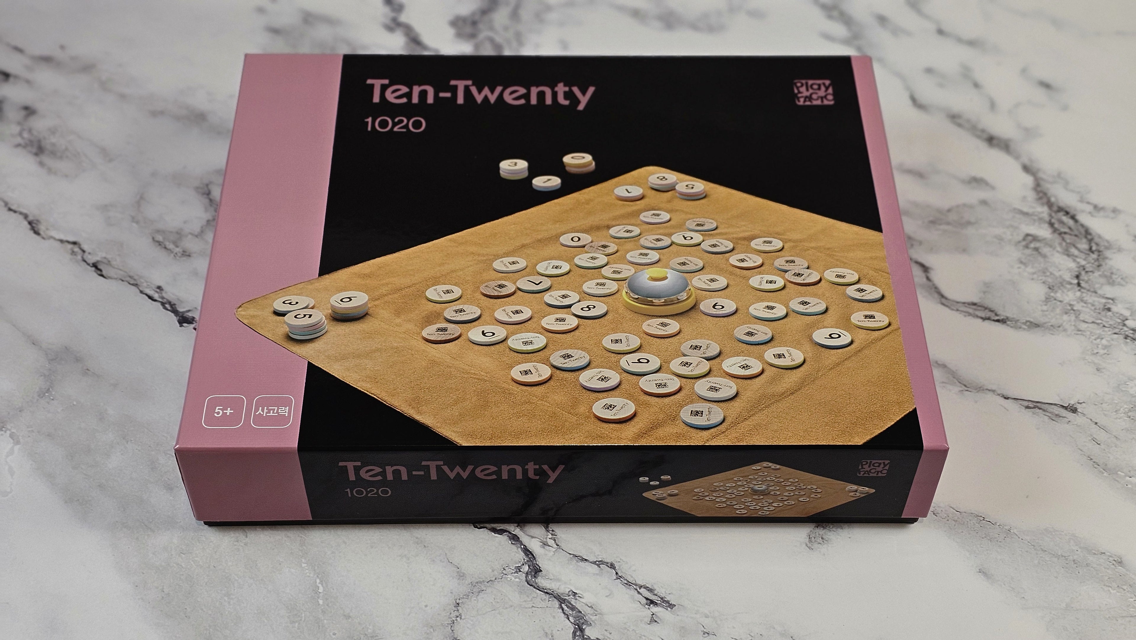 Ten-Twenty 1020 Number Matching Game with Bell for Kids & Adults Ages 5+ | PlayFACTO
