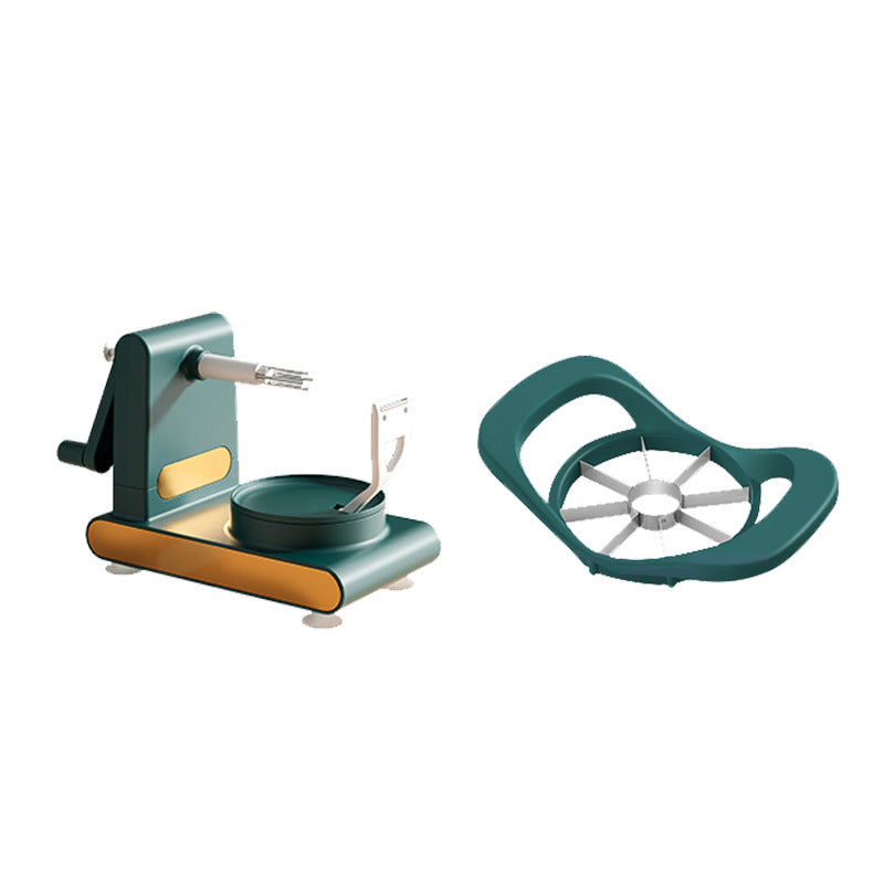 Manual Apple Peeler & Fruit Slicer – Hand Crank Vegetable Peeler Kitchen Gadget