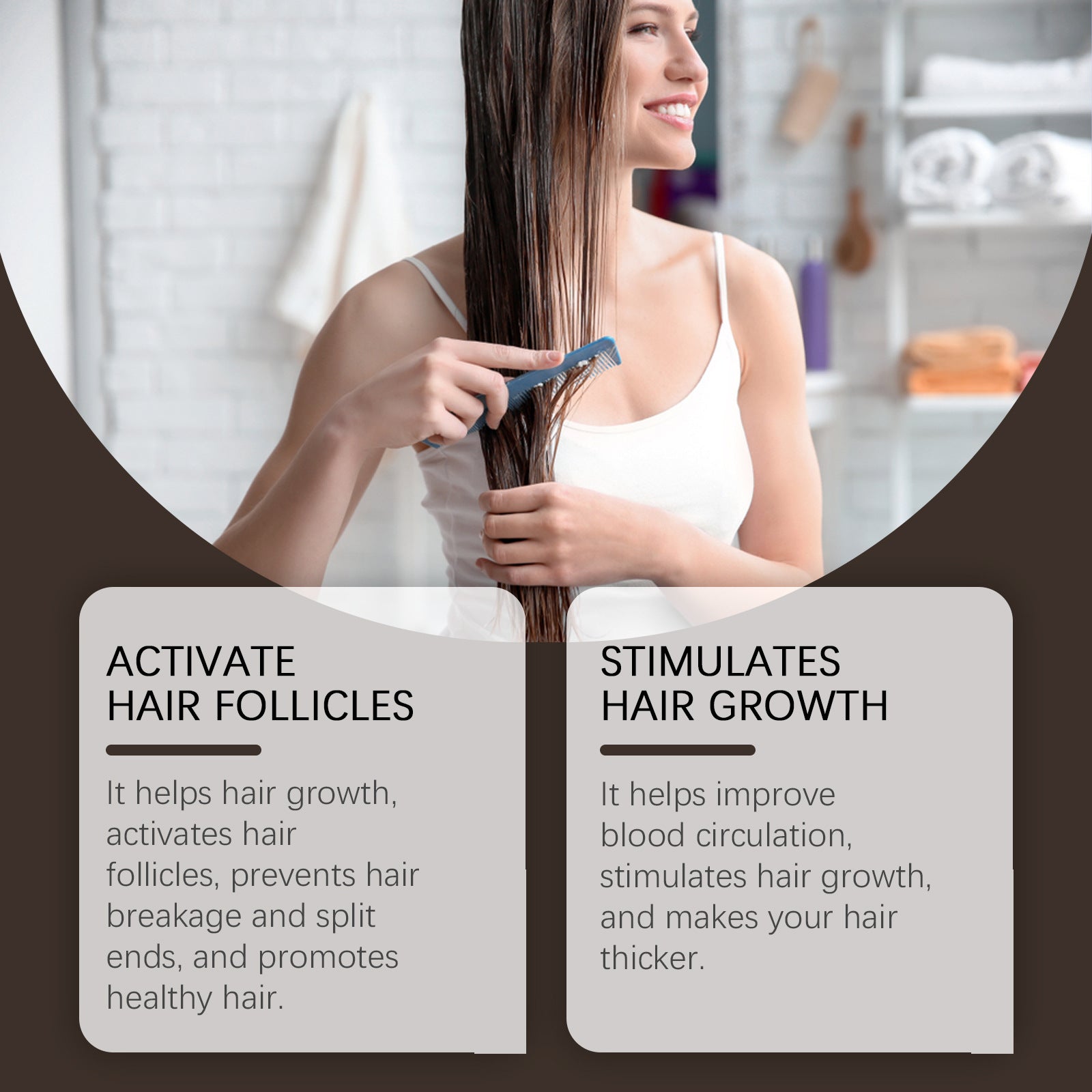 Biotin Hair Growth Essence Spray – Strengthening & Scalp Care Treatment
