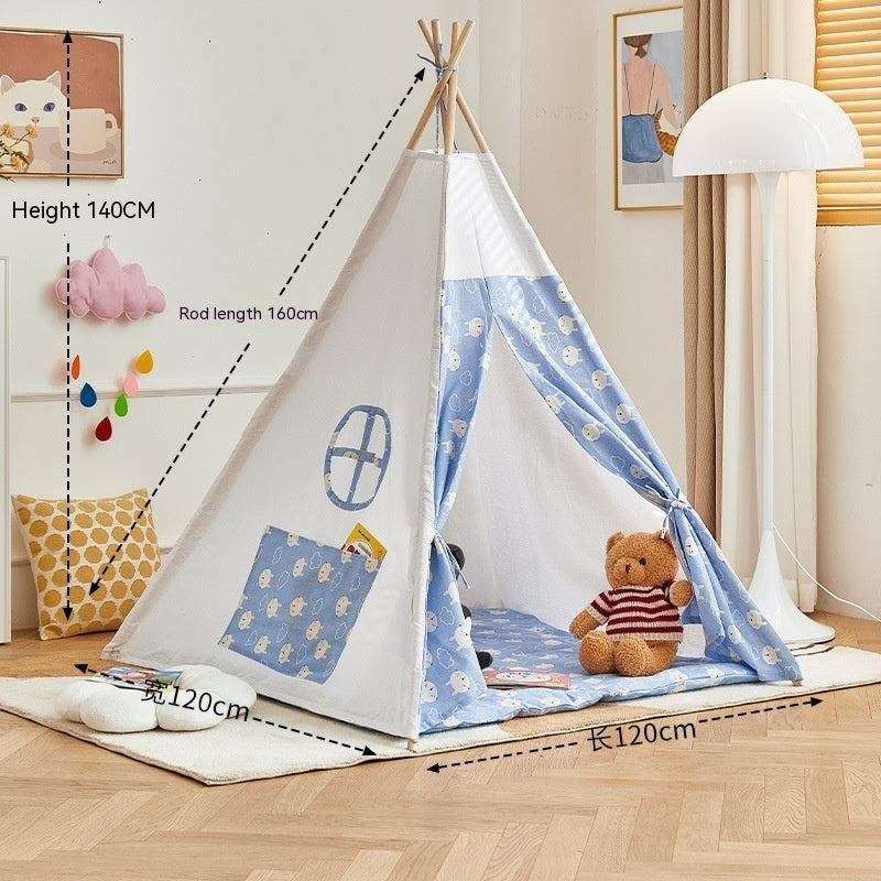 Kids Indoor Play Tent – Princess Castle Playhouse for Children