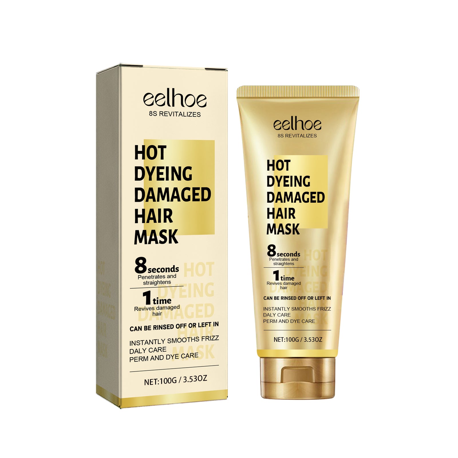Repairing Hair Mask – Damaged Hair Deep Repair & Softening Treatment