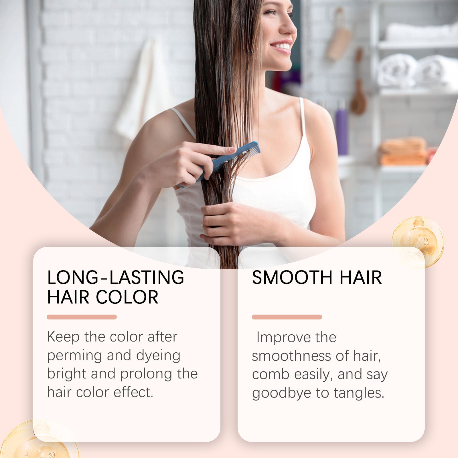 Color Protect Hair Care Spray – Smooth & Repair Hair Treatment