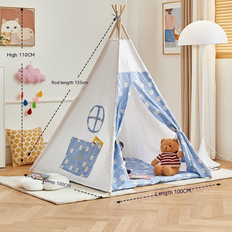 Kids Indoor Play Tent – Princess Castle Playhouse for Children