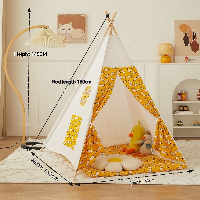 Kids Indoor Play Tent – Princess Castle Playhouse for Children