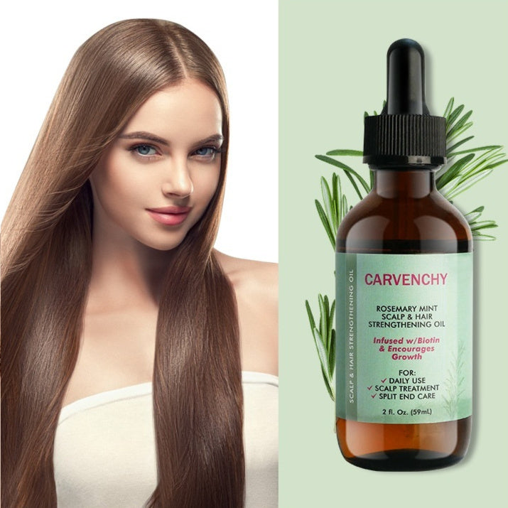 Rosemary Hair Growth Oil – Scalp Strengthening & Hair Care Treatment