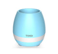 Plant Pot Bluetooth Speaker – Touch Sensor Music Flower Pot with LED Light