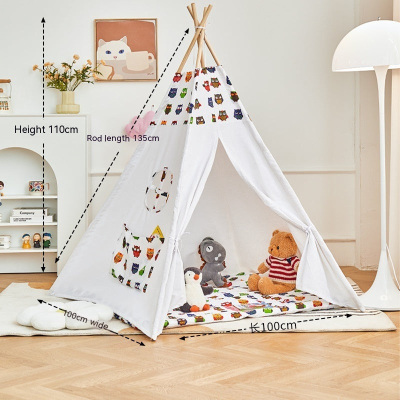 Kids Indoor Play Tent – Princess Castle Playhouse for Children