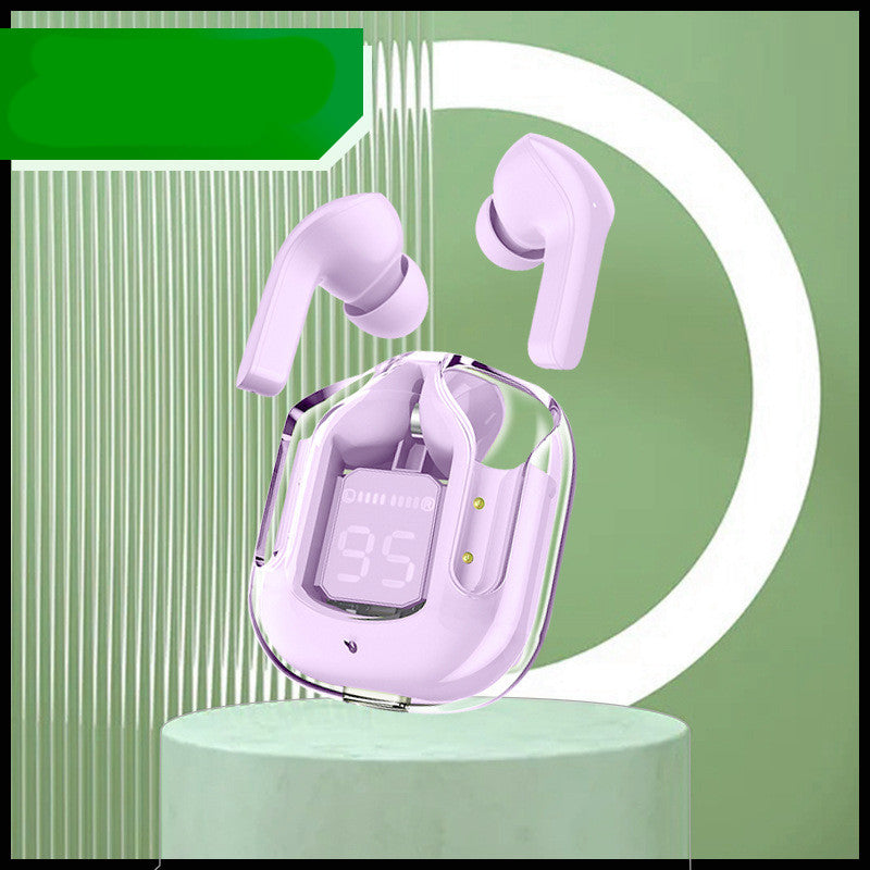 Transparent Bluetooth Earbuds – ENC Noise Cancelling Wireless Earphones
