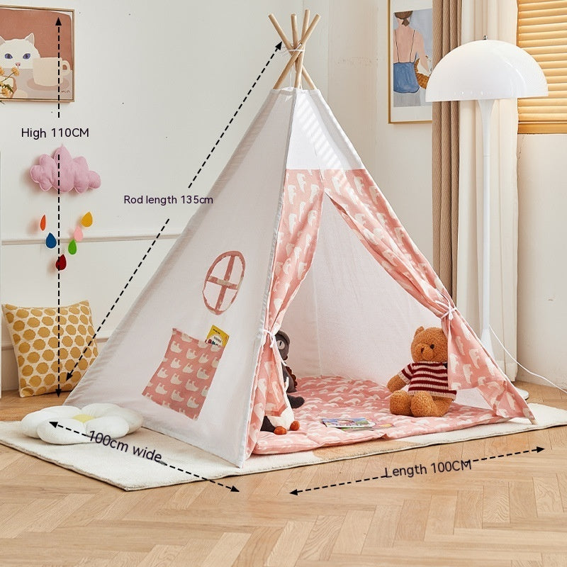 Kids Indoor Play Tent – Princess Castle Playhouse for Children