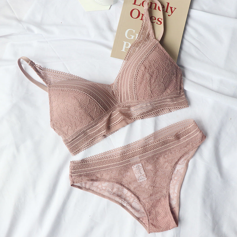 Sexy Lace Bra and Panty Set for Women – Comfortable Lingerie Underwear