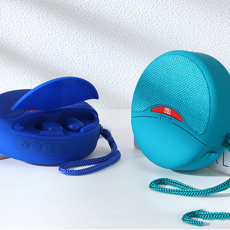 Portable Bluetooth Speaker – Mini Wireless Outdoor Music Speaker with FM Radio