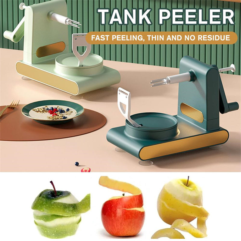 Manual Apple Peeler & Fruit Slicer – Hand Crank Vegetable Peeler Kitchen Gadget